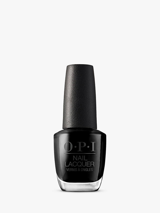 OPI Nail Lacquer, Lady In Black 1