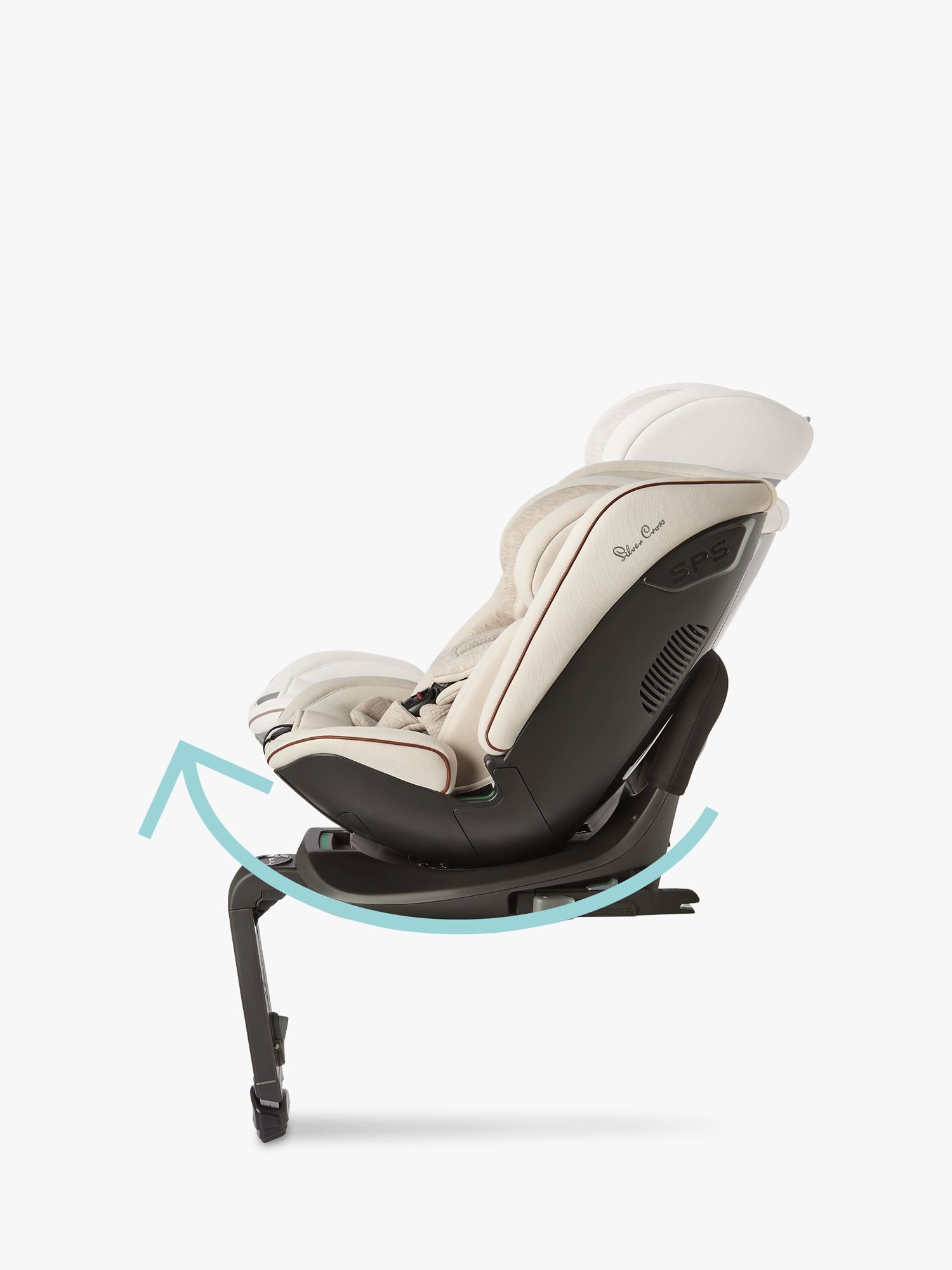 Silver Cross Discover i-Size Car Seat - almond