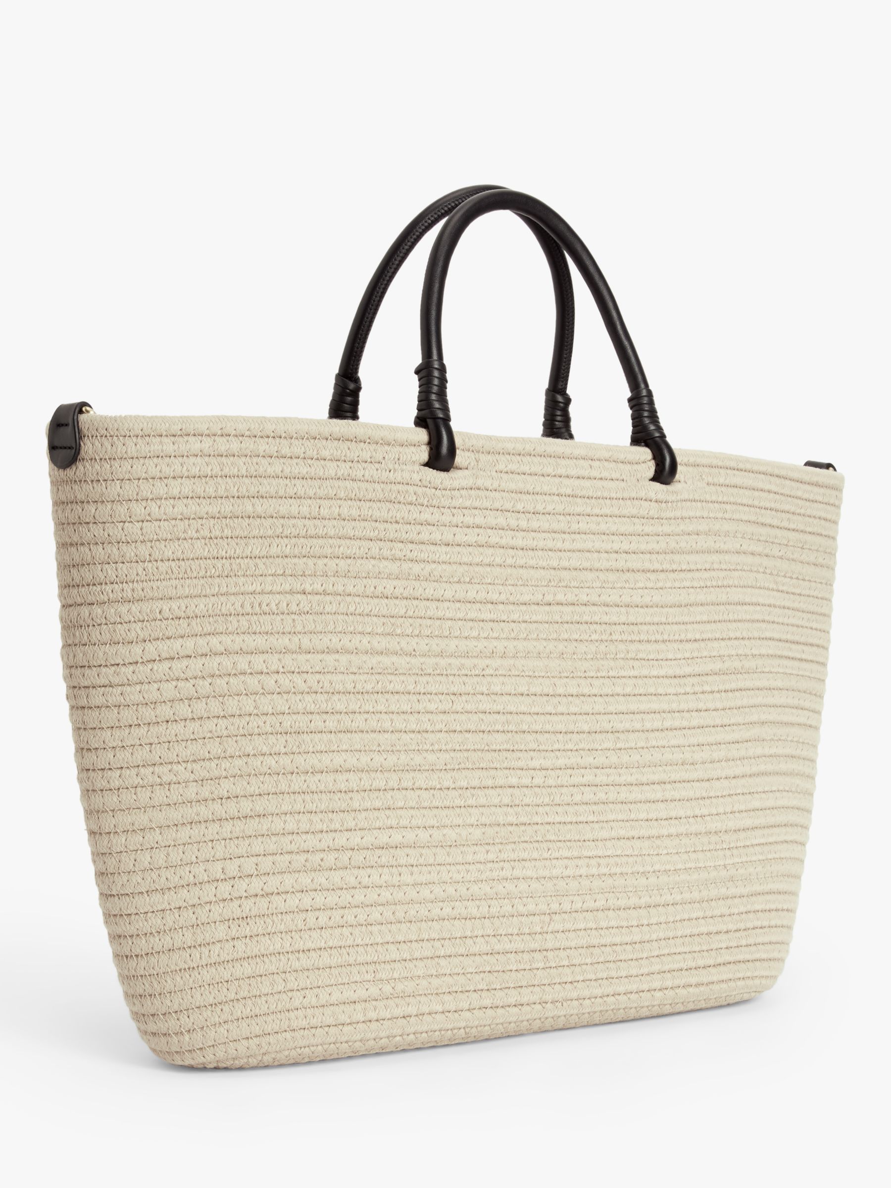 Weekend MaxMara Raid Shopper Bag, Natural/Black