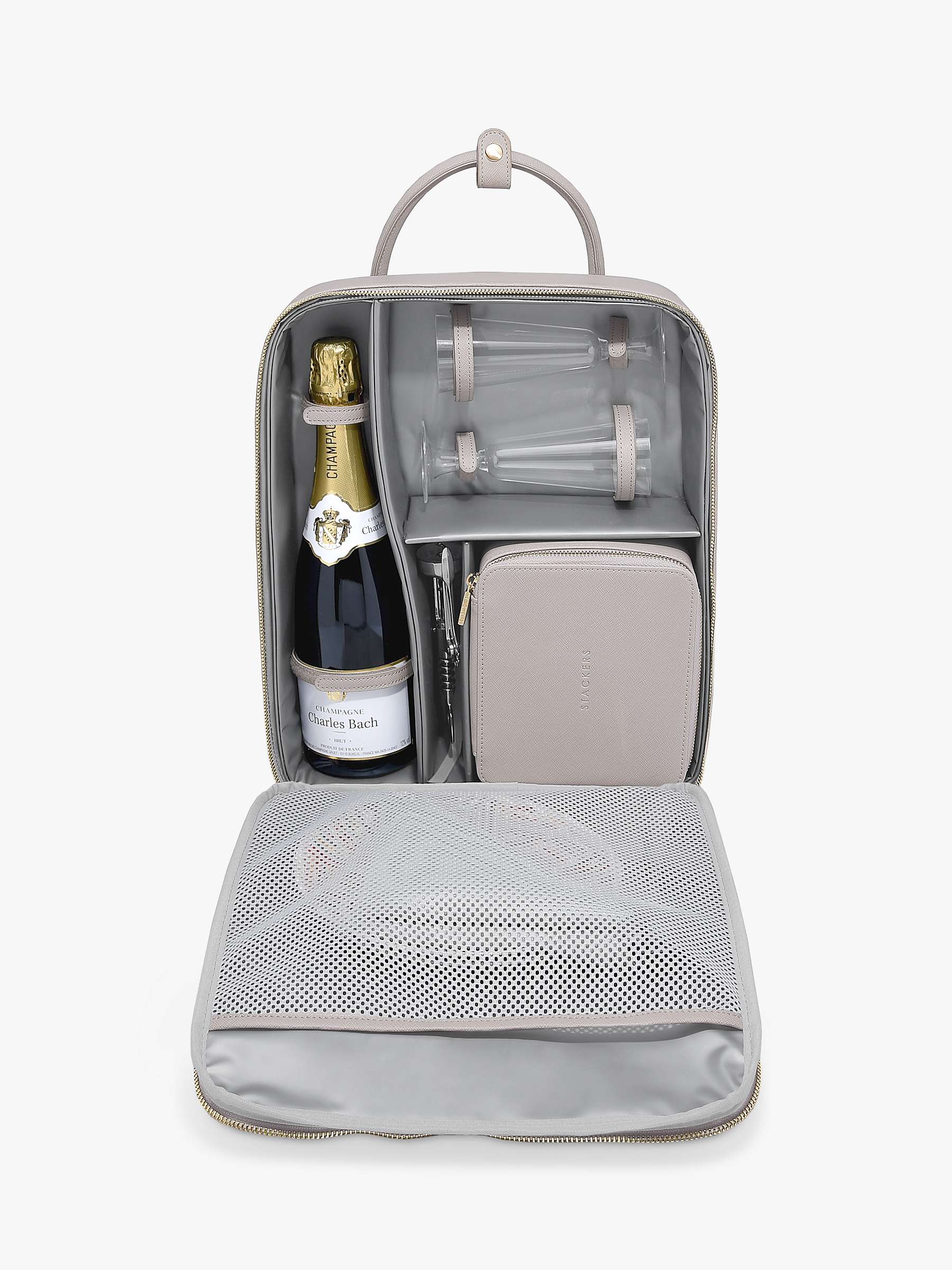 Buy Stackers Picnic Backpack, Taupe Online at johnlewis.com