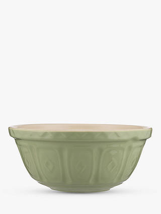 Mason Cash Ceramic Mixing Bowl, 4L, Green