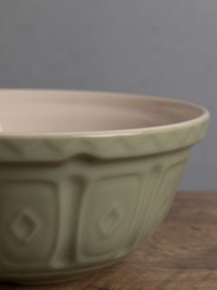 Mason Cash Ceramic Mixing Bowl, 4L, Green