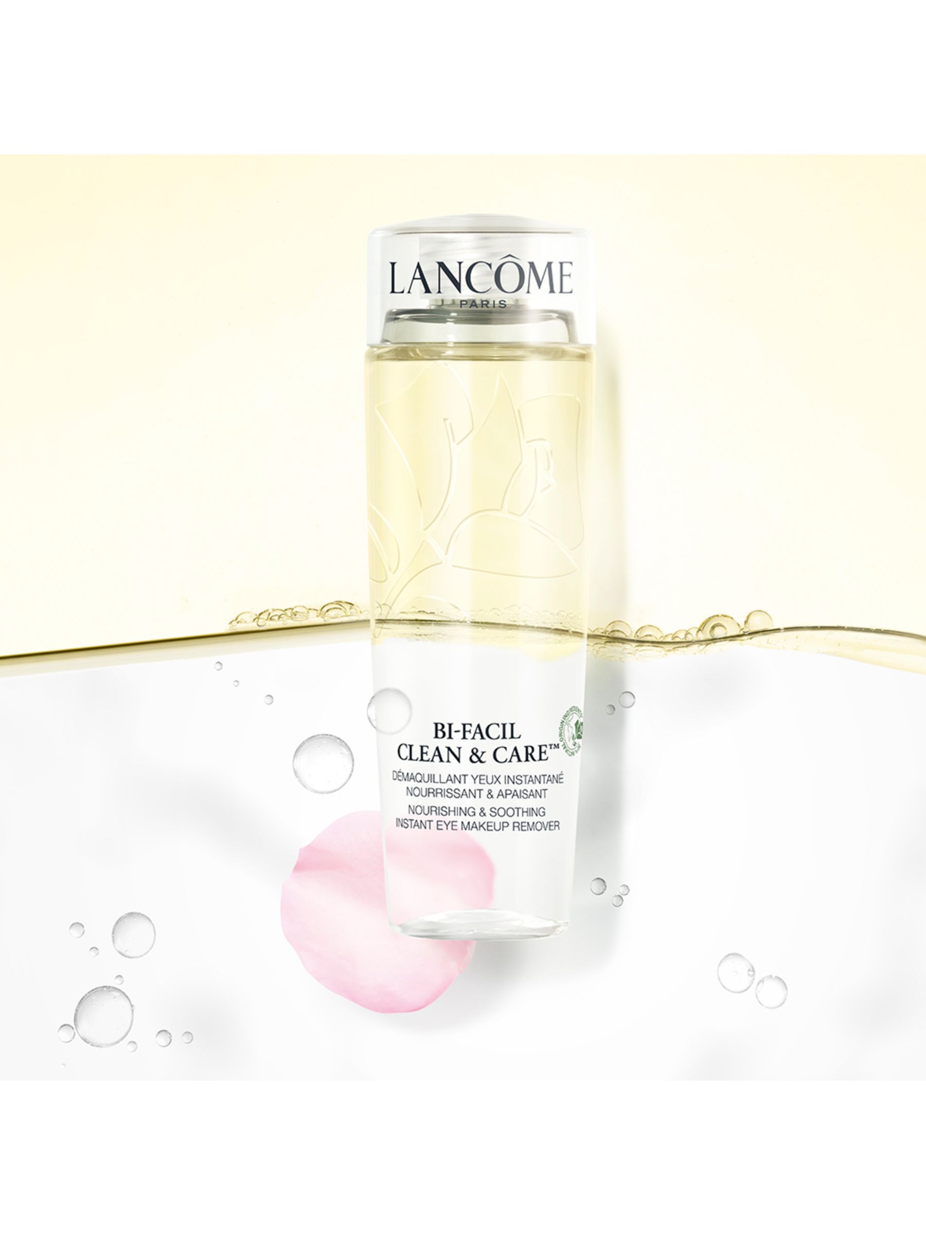 Lancôme Bi-Facil Clean & Care Nourishing & Soothing Instant Eye Makeup Remover, 125ml 1