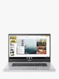 ASUS Chromebook CX1 Laptop, Intel Celeron Processor, 4GB RAM, 64GB eMMC, 15.6” HD, Silver