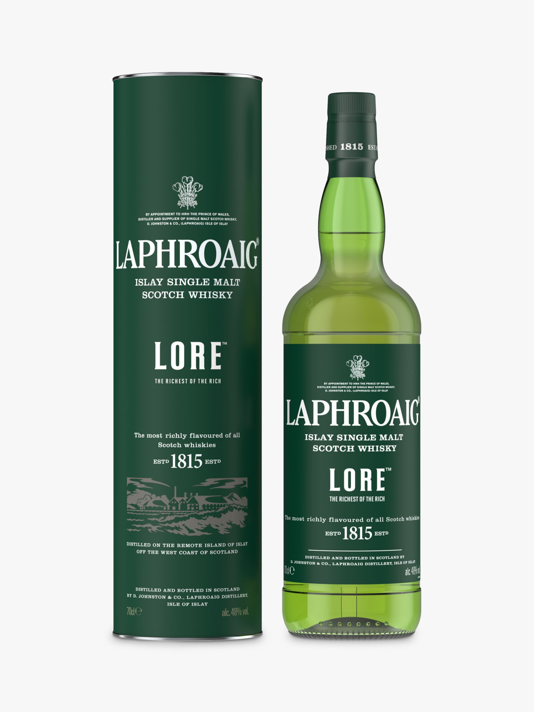 Laphroaig Lore 70cl 48° - Islay - Le Comptoir Irlandais