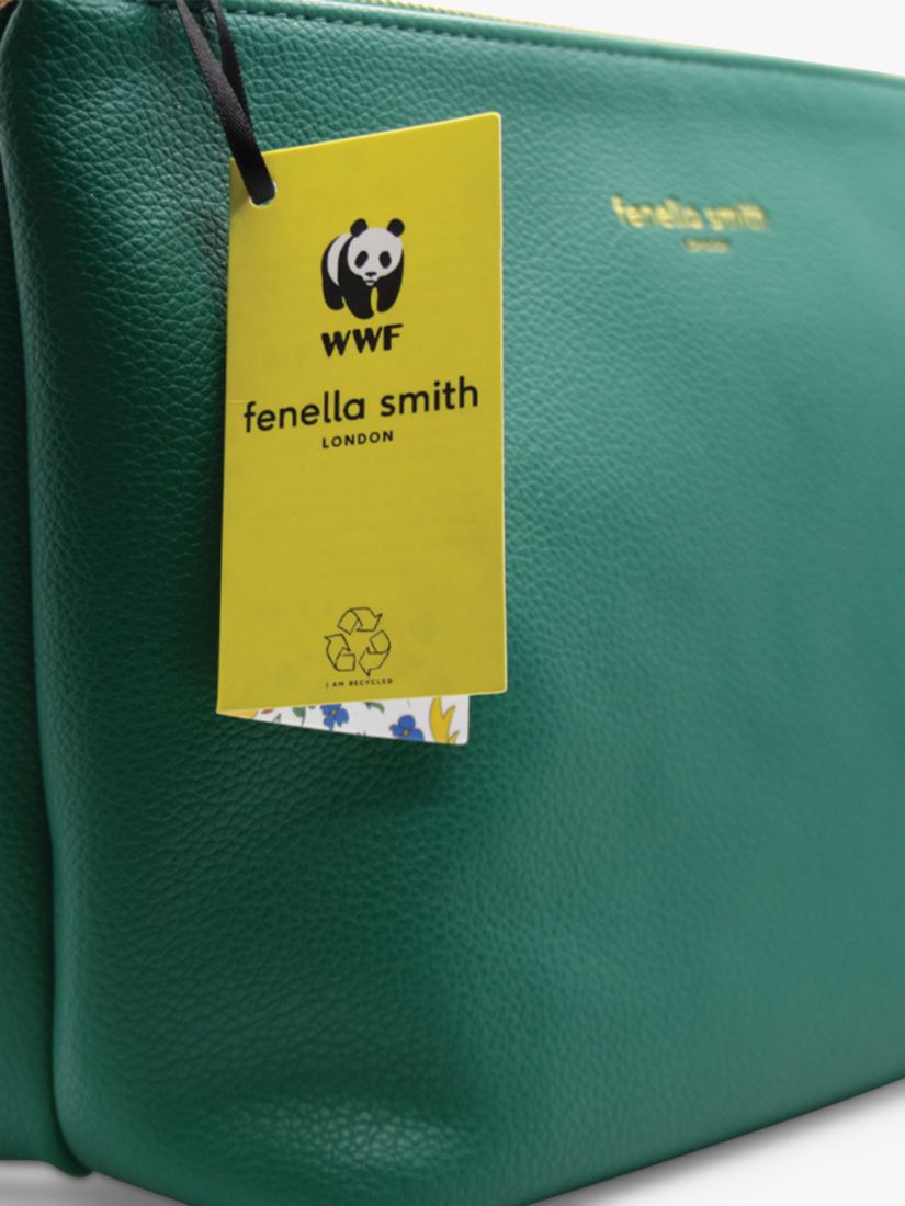 Fenella Smith WWF In the Wild Recycled Washbag, Green 3