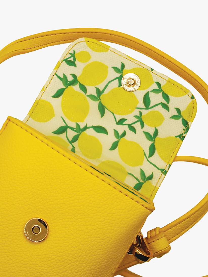 Buy Fenella Smith Shoulder Strap Phone Bag, Yellow Online at johnlewis.com