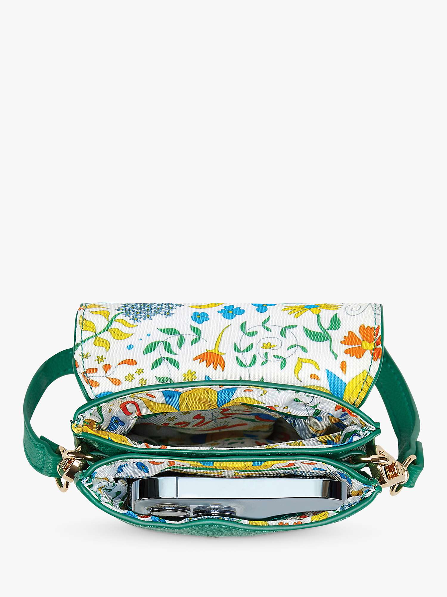 Buy Fenella Smith WWF In the Wild Recycled Phone Bag, Jade Online at johnlewis.com