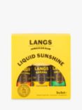 Langs Liquid Sunshine Rum, Pack of 3, 15cl