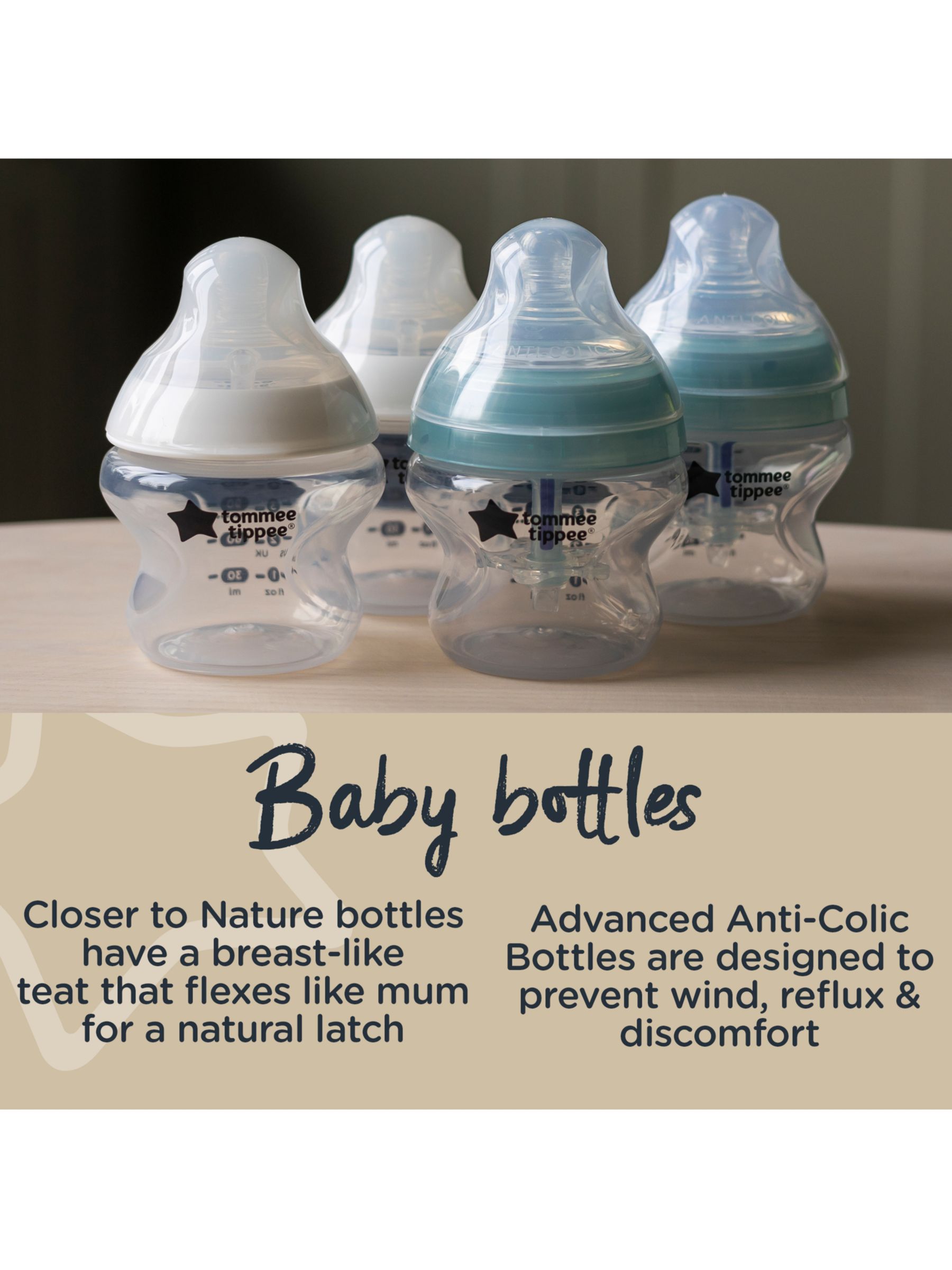 Tommee Tippee Bottles Review: Anti-Colic, First Feed & More