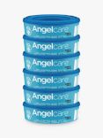 Angelcare Nappy Disposal System Refill Cassettes, Pack of 6