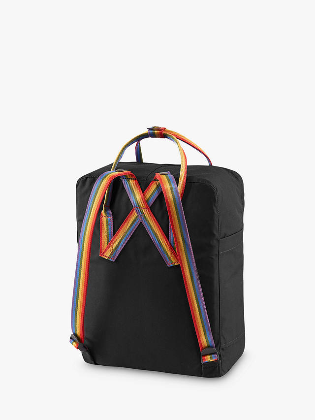 Fjällräven Kånken Rainbow Backpack, Black