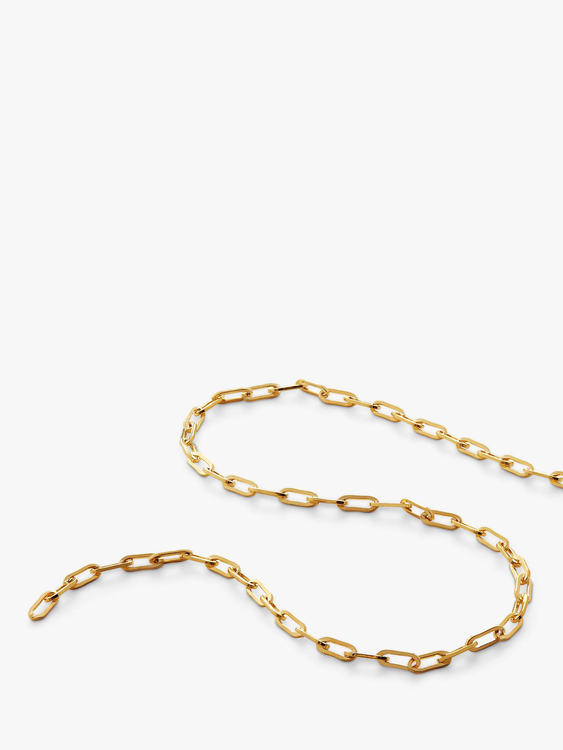 Buy Monica Vinader Paperclip Chain Necklace Online at johnlewis.com
