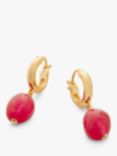 Monica Vinader Rio Gemstone Huggie Earrings
