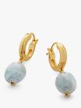 Monica Vinader Rio Gemstone Huggie Earrings