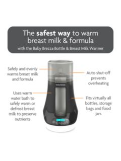 Baby brezza for cheap breast milk