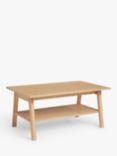 John Lewis Notch Coffee Table, Oak