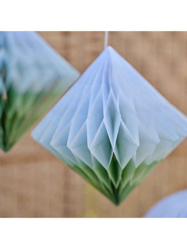 Tissue Paper Honeycomb Christmas Present Toppers | Ginger Ray