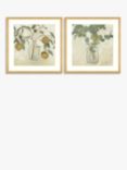 Emma Scarvey - 'Still Life II' Framed Print & Mount, Set of 2, 61.5 x 61.5cm, Green/Multi