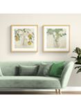 Emma Scarvey - 'Still Life II' Framed Print & Mount, Set of 2, 61.5 x 61.5cm, Green/Multi