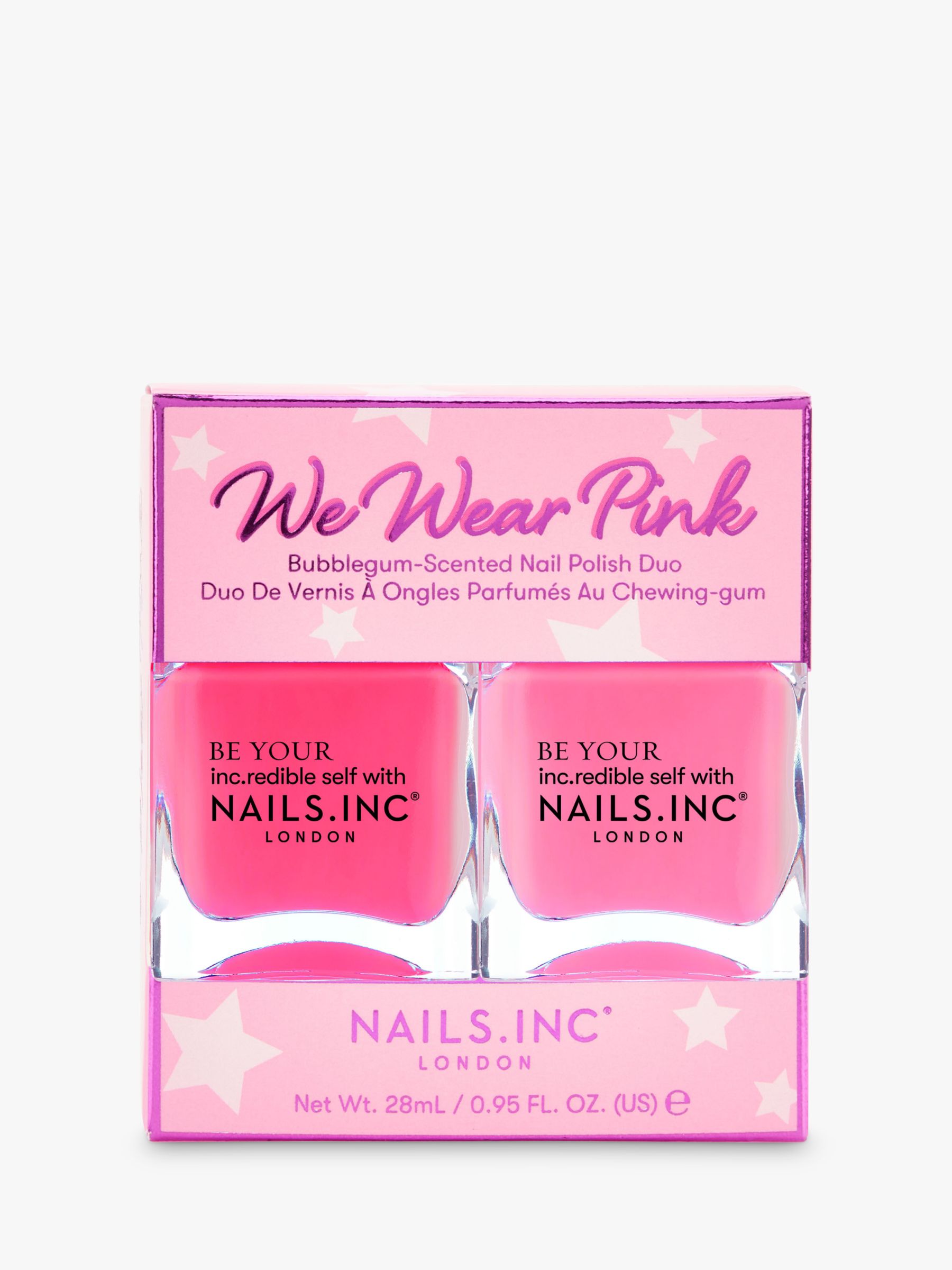 Nails Inc We Wear Pink Nail Polish Duo 1