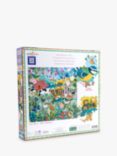 eeBoo English Hedgerow Jigsaw Puzzle, 1000 Pieces