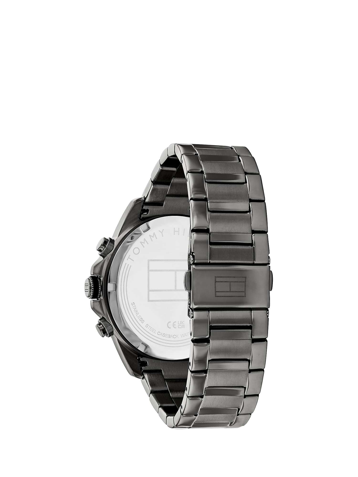 Buy Tommy Hilfiger Men's Lars Chronograph Bracelet Strap Watch Online at johnlewis.com