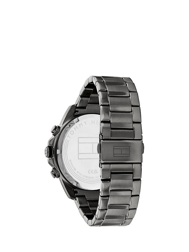 Tommy Hilfiger Men's Lars Chronograph Bracelet Strap Watch, Grey 1792061