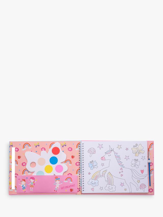 Floss & Rock Painting Pad - Rainbow Fairy