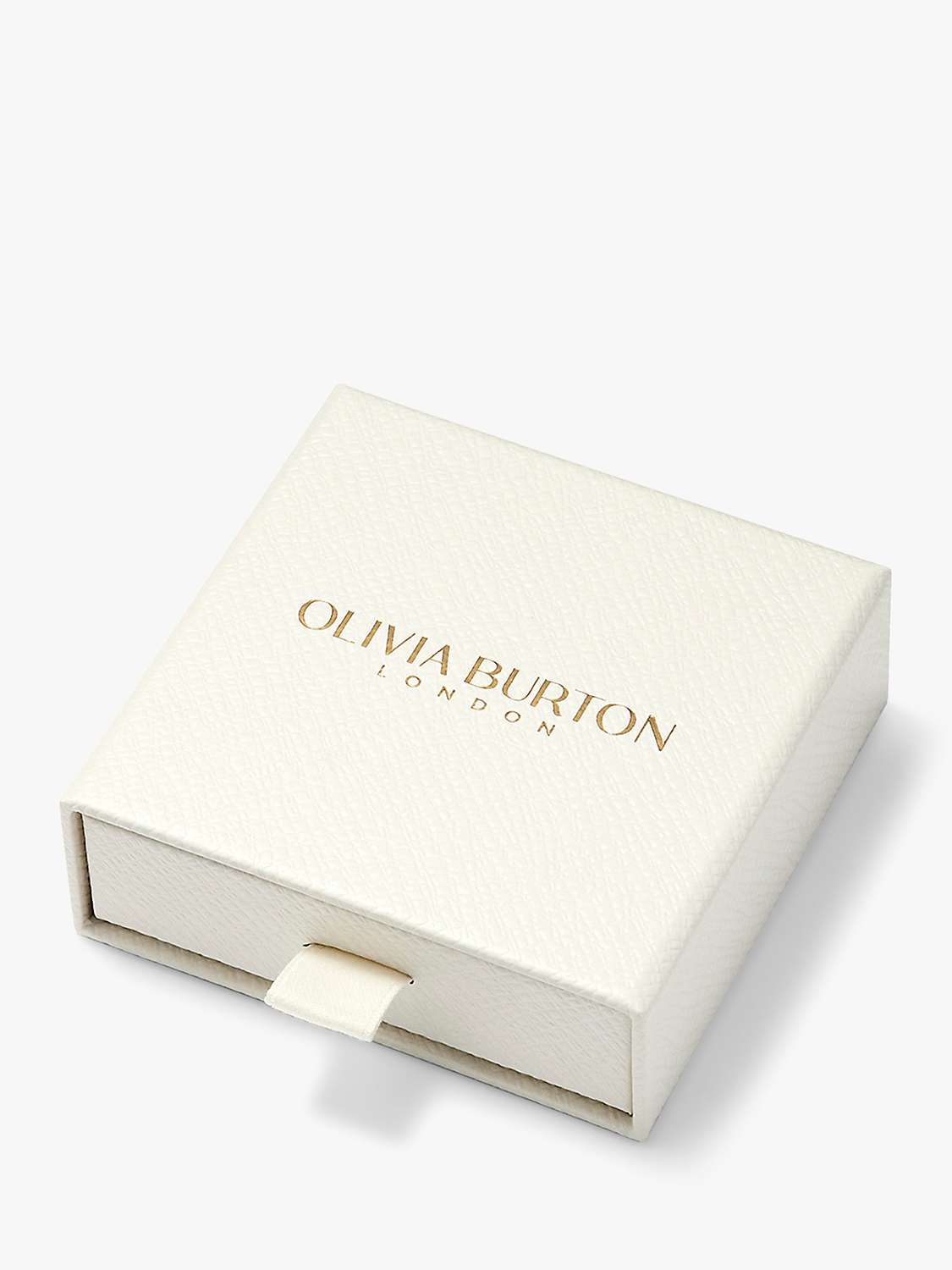 Buy Olivia Burton Knot Heart Bracelet, Silver Online at johnlewis.com
