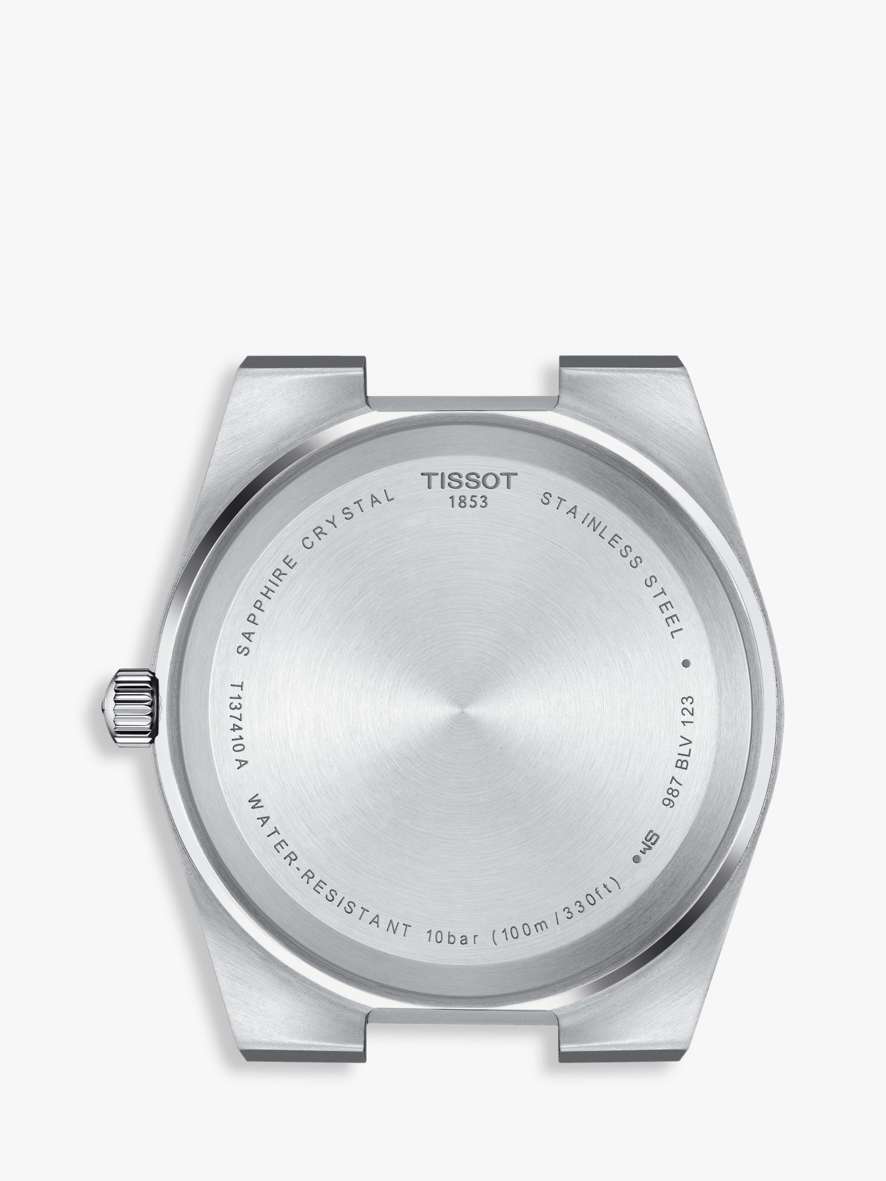 Buy Tissot T1374101109101 Unisex PRX 40 205 Date Bracelet Strap Watch, Silver/Green Online at johnlewis.com