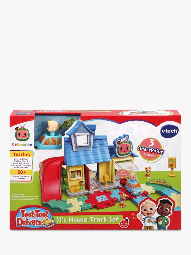 VTech Toot-Toot Drivers CoComelon JJ's House Track Set