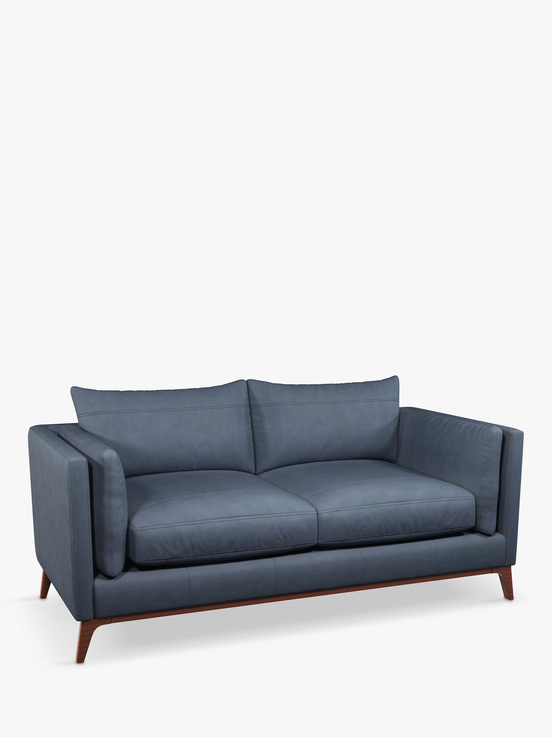 John lewis 2 seater deals leather sofa