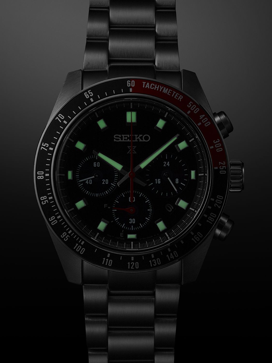 Buy Seiko SSC915P1 Men's Prospex Speedtimer Go Large Solar Chronograph Bracelet Strap Watch Online at johnlewis.com