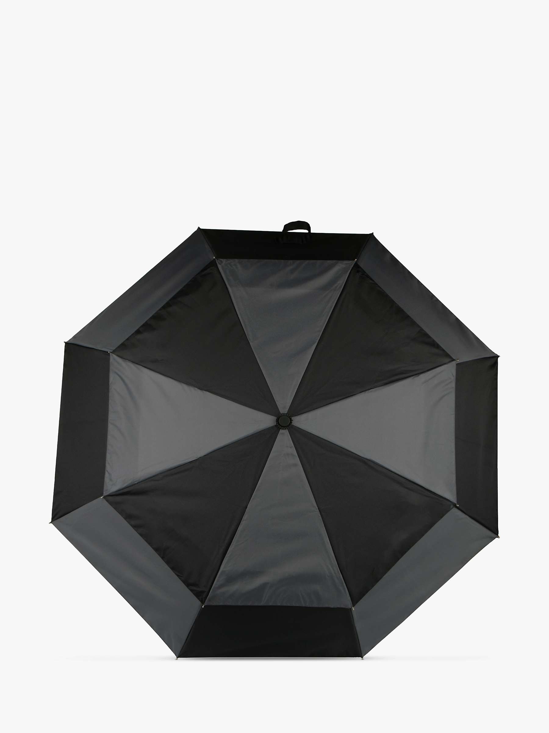 Buy totes Eco Auto Open & Close Umbrella, Black/Charcoal Online at johnlewis.com