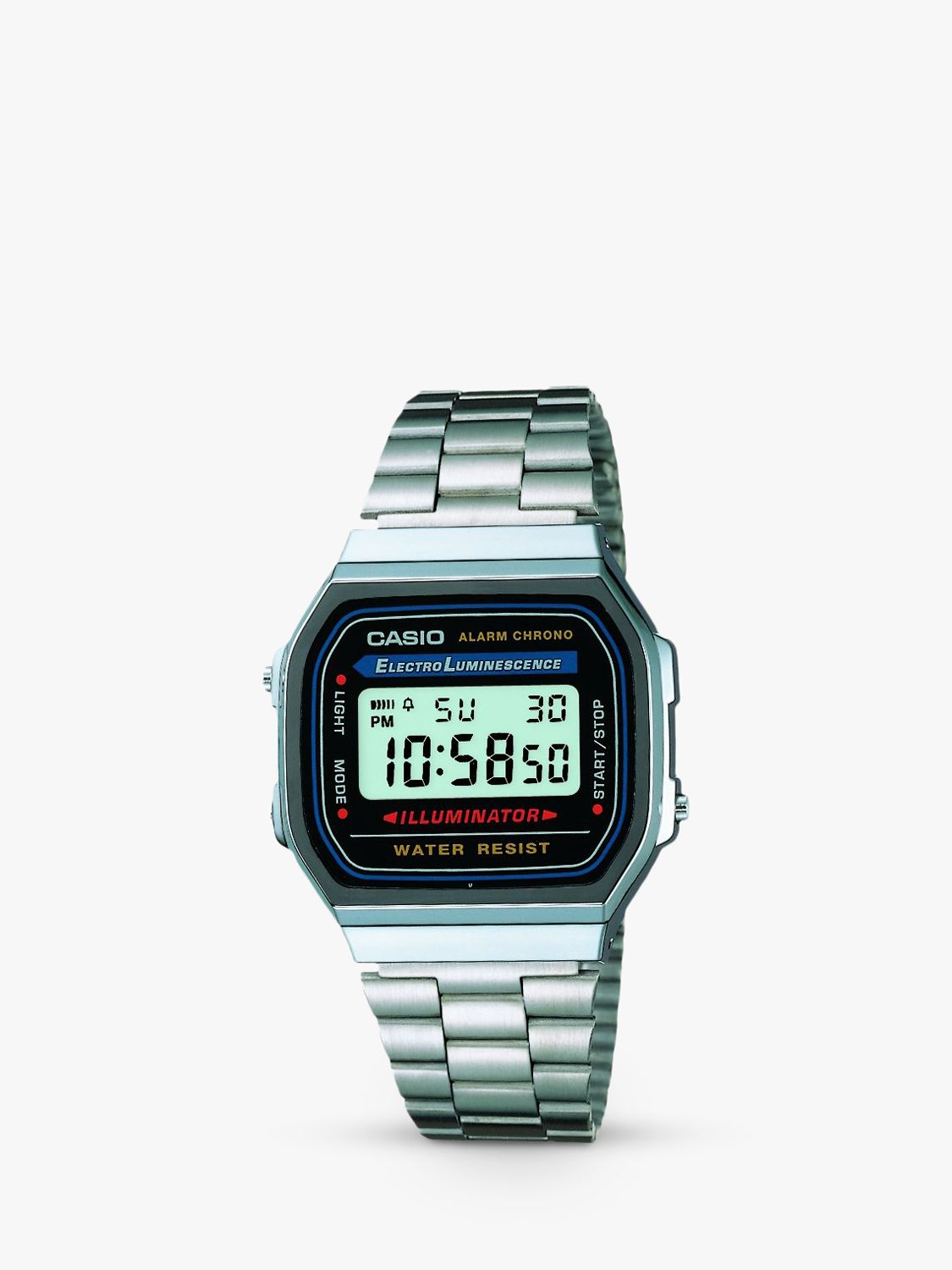 Buy Casio Unisex Retro Digital Bracelet Strap Watch Online at johnlewis.com