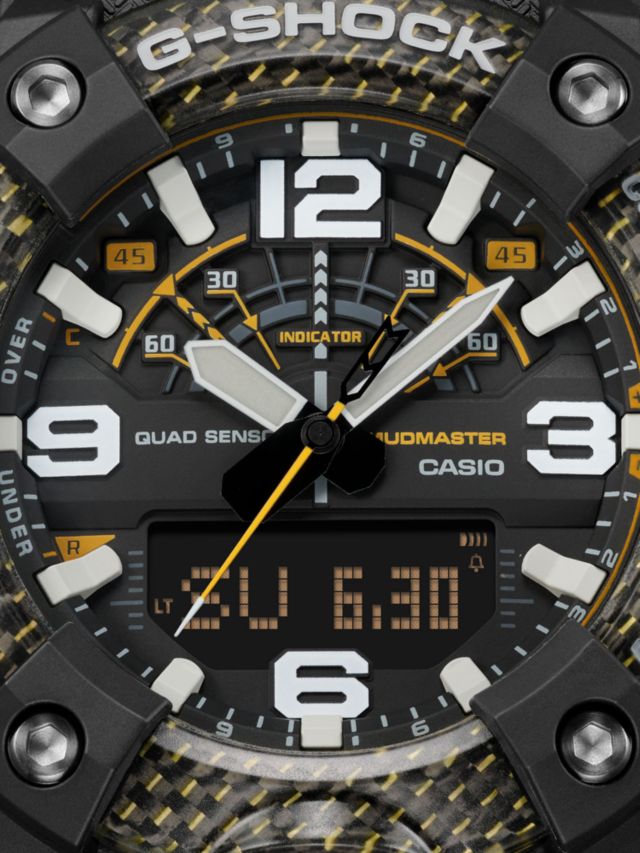 Casio GG B100Y 1AER G Shock Master of G Mudmaster Resin Strap