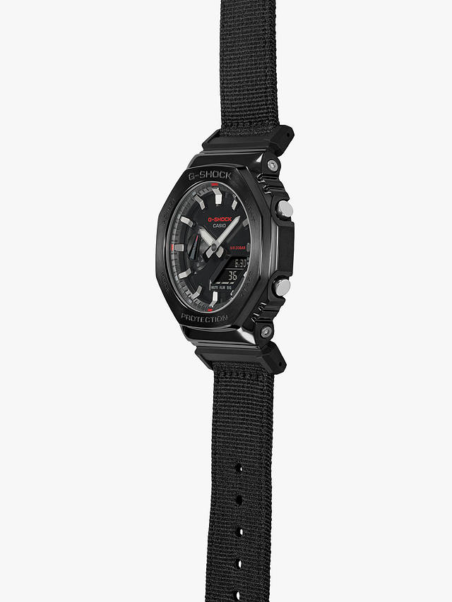 Casio Men's G-Shock Utility Fabric Strap Watch, Black
