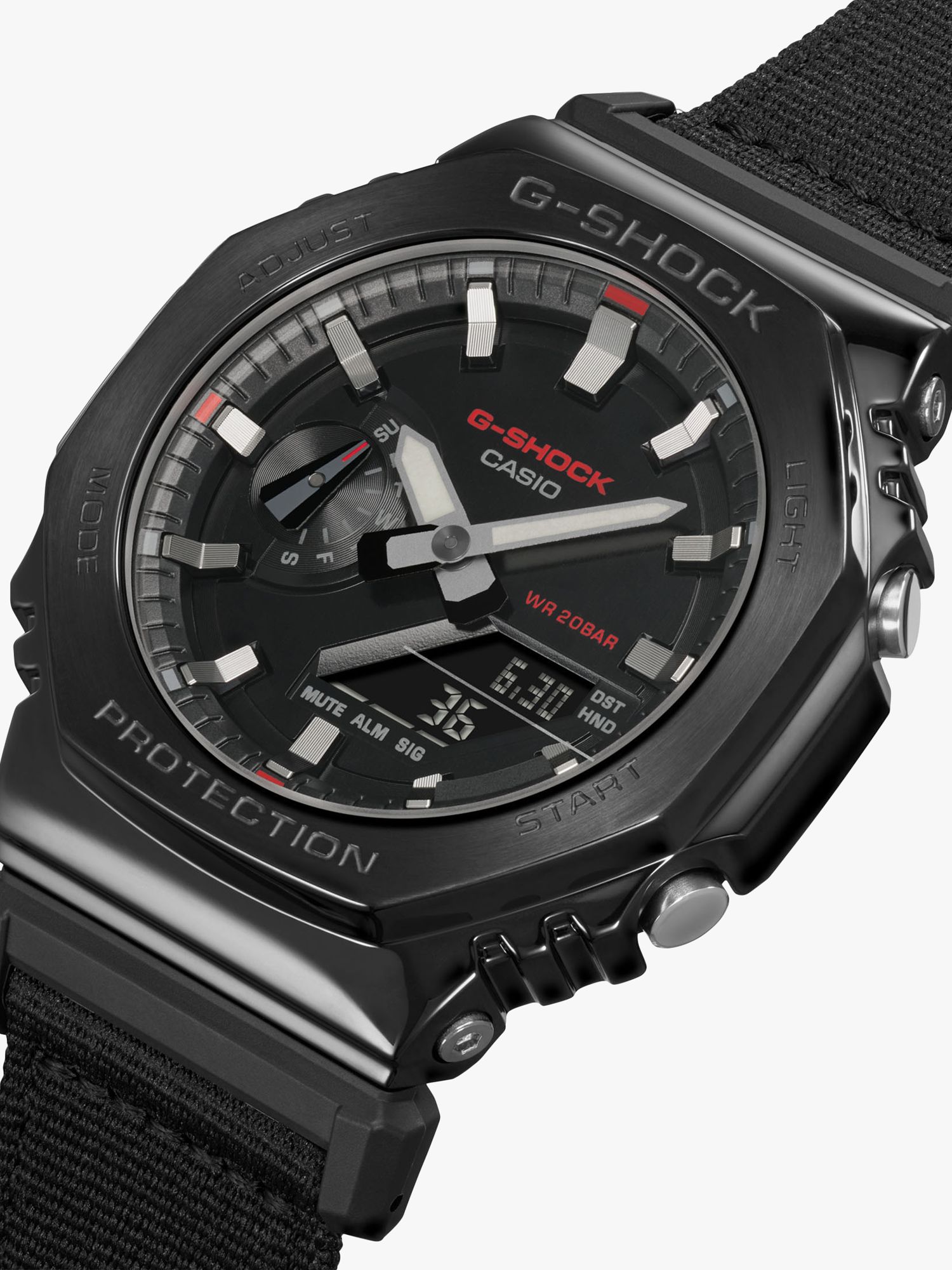 Buy Casio Men's G-Shock Utility Fabric Strap Watch Online at johnlewis.com