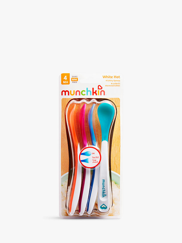 Munchkin® White Hot Safety Spoons, 4 ct - Foods Co.