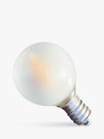 Seletti 1W E14 LED Non Dimmable Sparrow Lamp Frosted Bulb, White