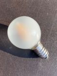 Seletti 1W E14 LED Non Dimmable Sparrow Lamp Frosted Bulb, White