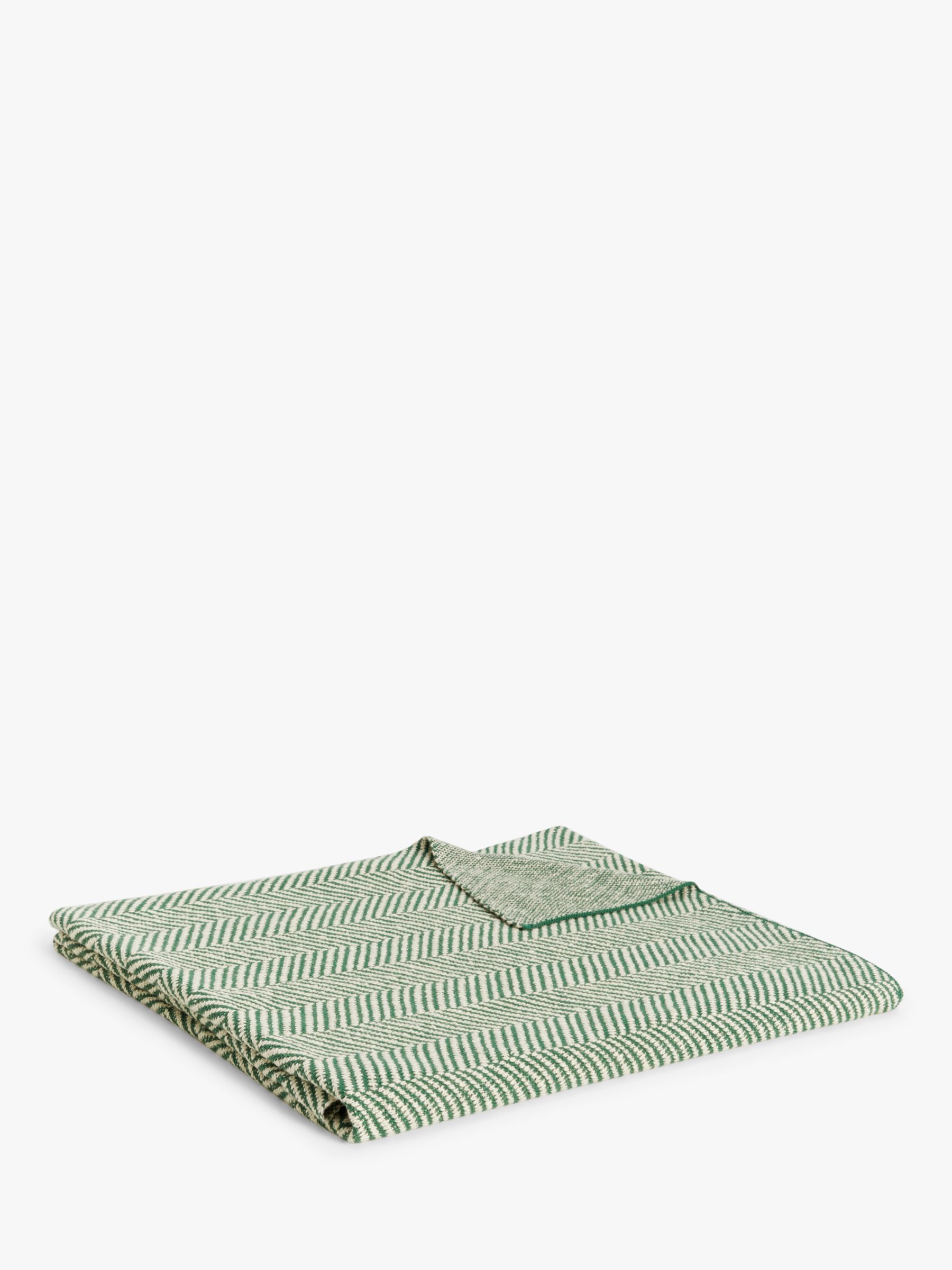 John lewis 2025 green throw