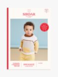 Sirdar Snuggly DK Baby Sandy Feet Pocket Sweater Knitting Pattern, 5501