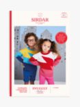 Sirdar Snuggly Replay DK Children's Quick as a Flash Sweater Knitting Pattern, 2611