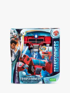 Transformers Earthspark Deluxe Optimus Prime e Robby Malto