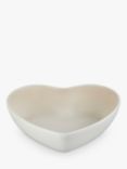 Le Creuset Stoneware Heart Serving Bowl, 30cm, Meringue