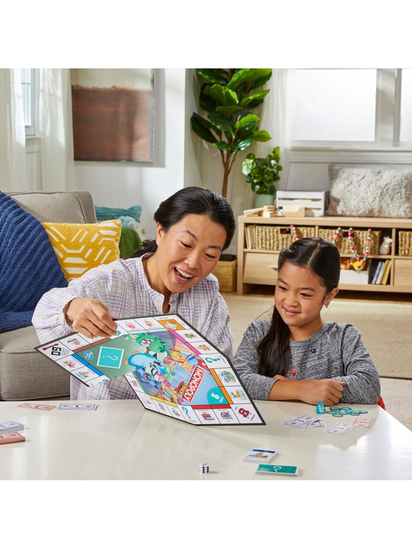 Hasbro Monopoly Junior Games for Kids Family Party Board Games for Children  Educational Table Game Kids Toys for Children Gift