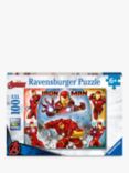 Ravensburger Marvel Iron Man Jigsaw Puzzle, 100 Pieces XXL
