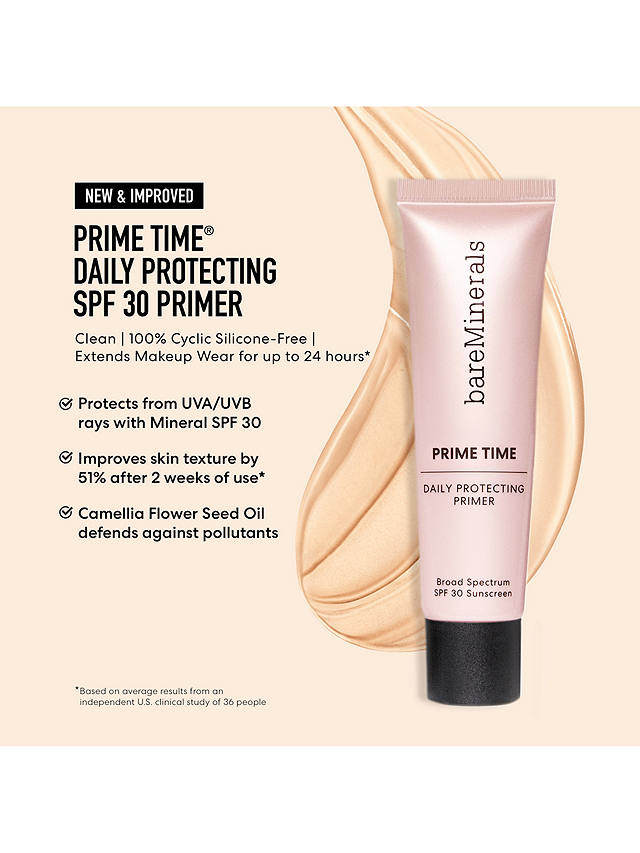 bareMinerals PRIME TIME Daily Protecting Primer Mineral SPF 30, 30ml 3